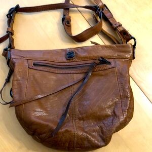 Elliott Lucca leather crossbody bag